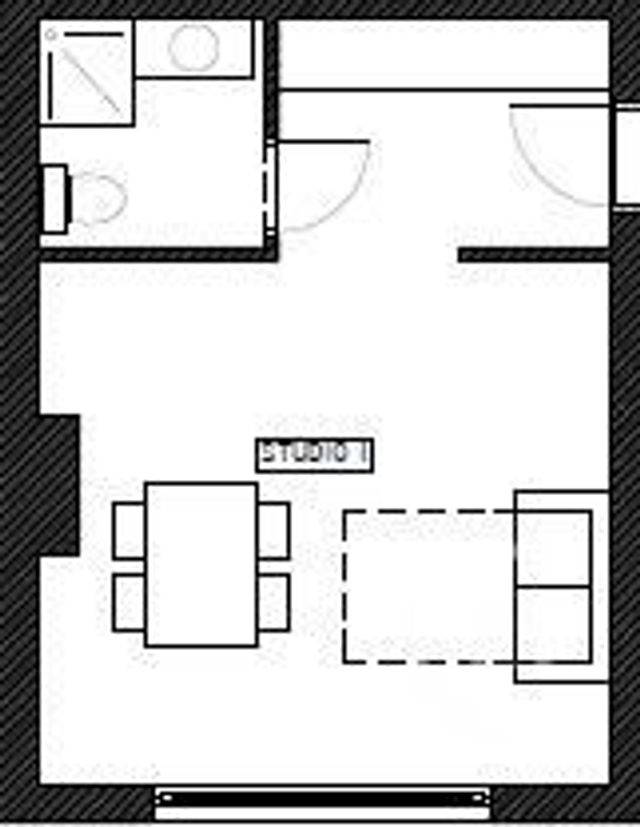 Appartement Studio à vendre - 1 pièce - 27.0 m2 - ROUBAIX - 59 - NORD-PAS-DE-CALAIS - Century 21 Grands Boulevards