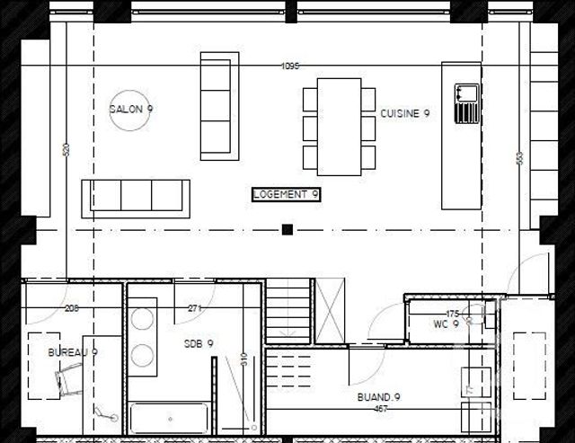Appartement Loft à vendre - 3 pièces - 90.0 m2 - ROUBAIX - 59 - NORD-PAS-DE-CALAIS - Century 21 Grands Boulevards